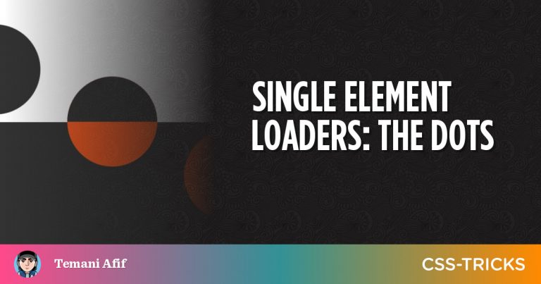 Single Element Loaders