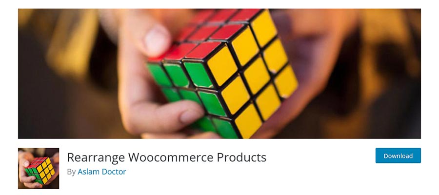 Rearrange WooCommerce Products